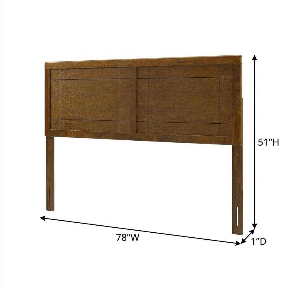 King Wood Headboard with Durable Construction and Timeless Design. Picture 6