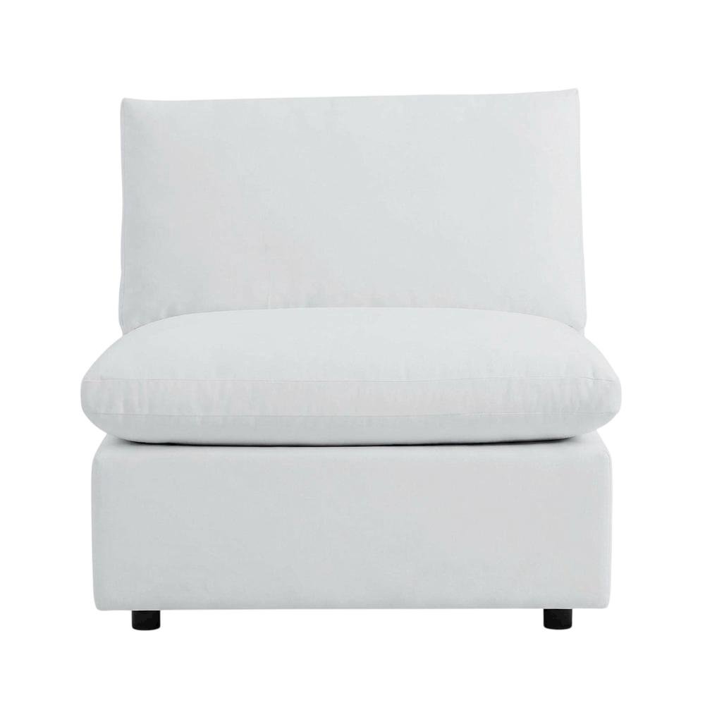 Outdoor Patio Armless Lounge Chair With Sturdy Frame, Weather-Resistant Design. Picture 4