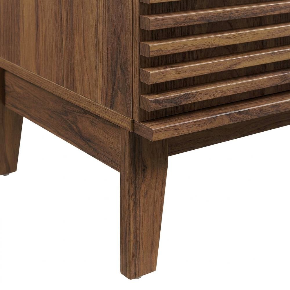 Walnut White 30-Inch Floor-Mount Bathroom Vanity Cabinet with Sink. Picture 6