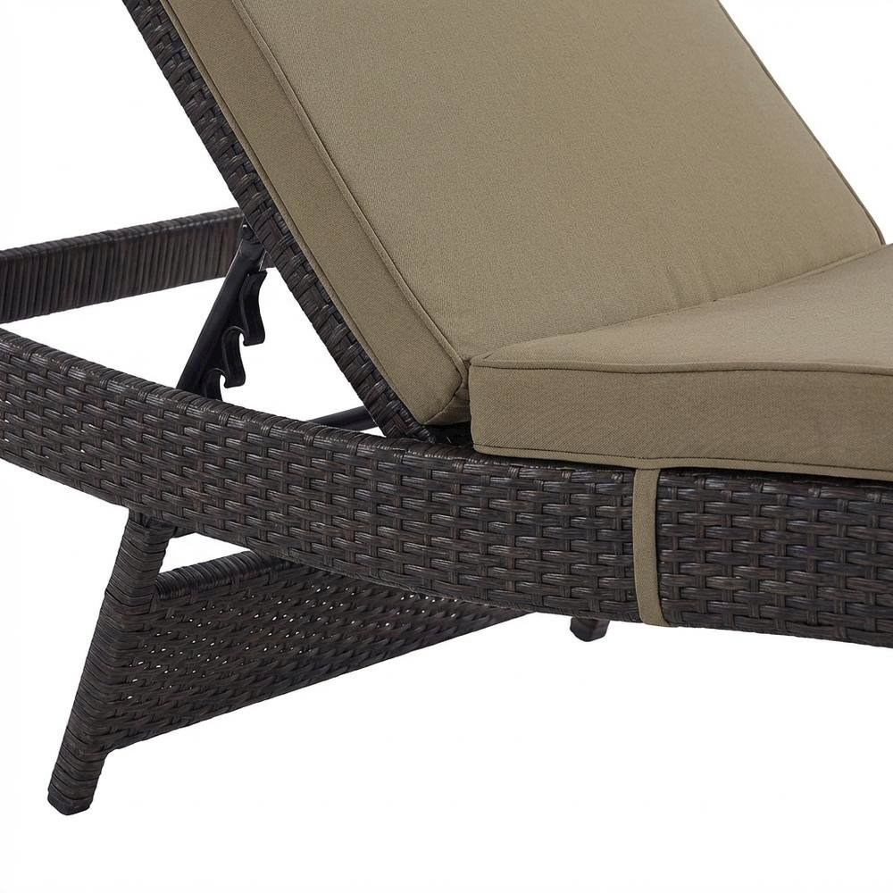 Outdoor Patio Chaise Lounge Set With Plush Cushions For Outdoor Relaxation. Picture 6