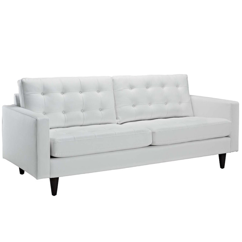 Empress Bonded Leather Sofa. Picture 2