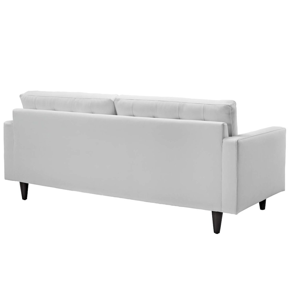 Empress Bonded Leather Sofa. Picture 3