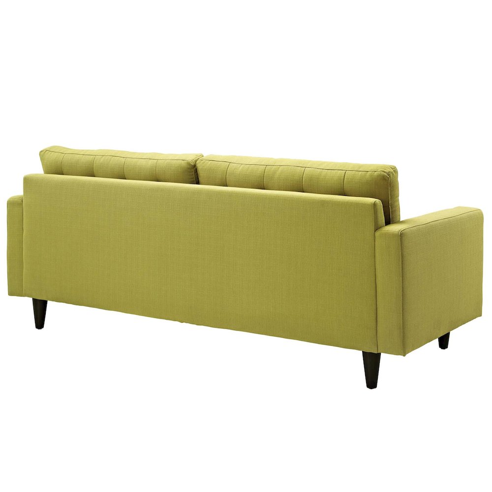 Empress Upholstered Fabric Sofa. Picture 3