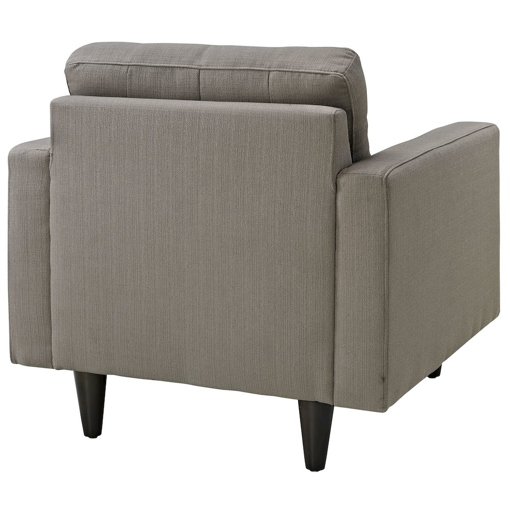 Empress Upholstered Fabric Armchair. Picture 4