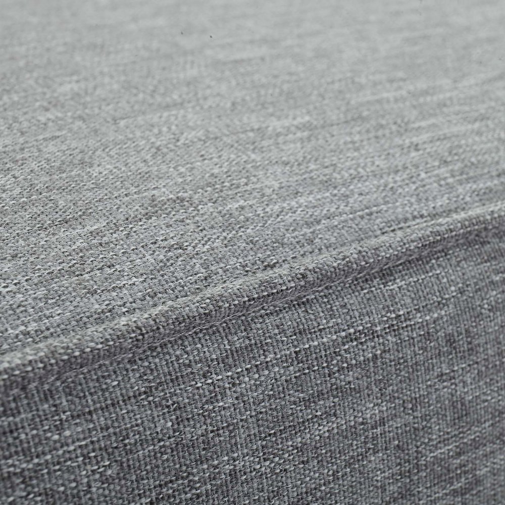 Marina Outdoor Patio Teak Ottoman. Picture 5