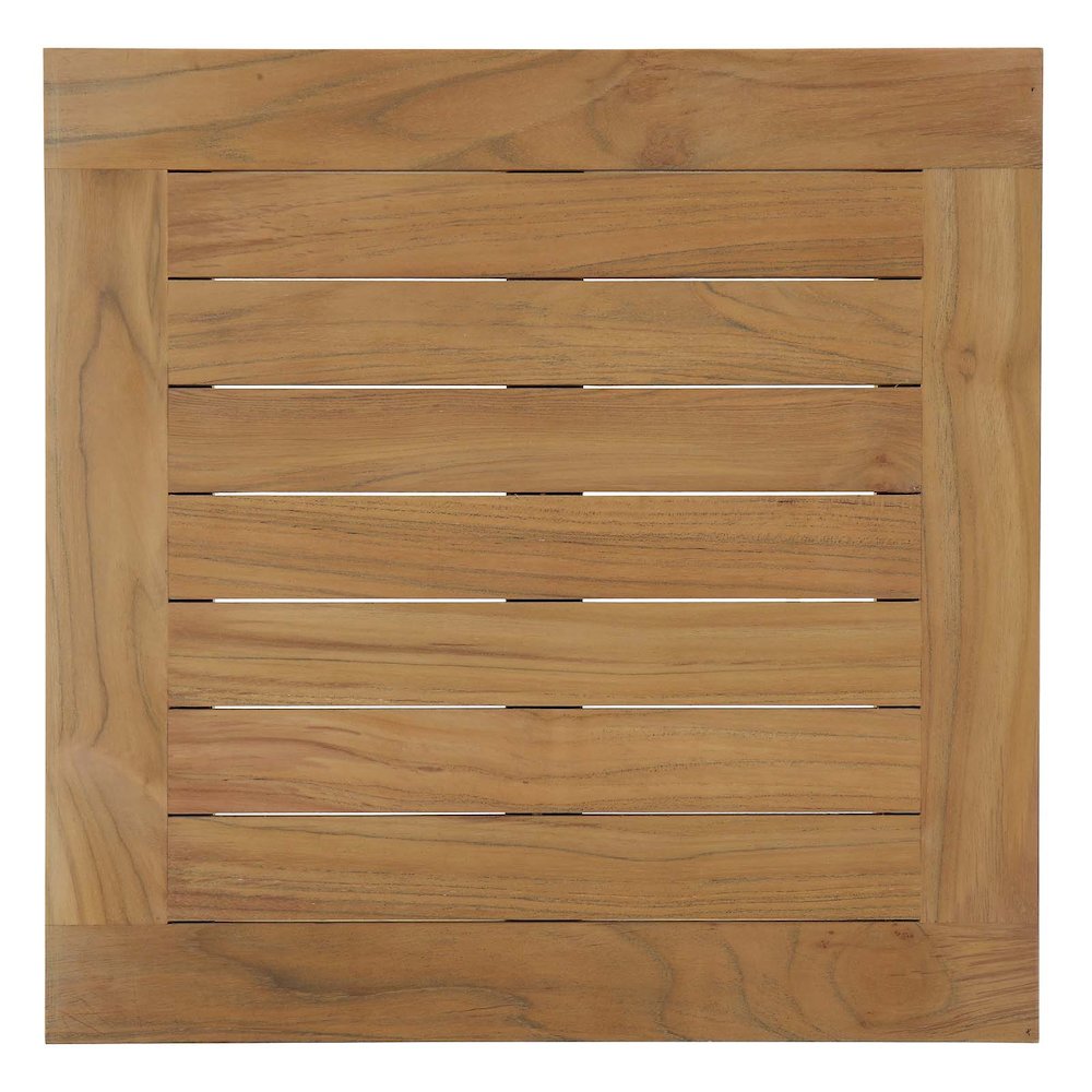 Marina Outdoor Patio Teak Side Table. Picture 3