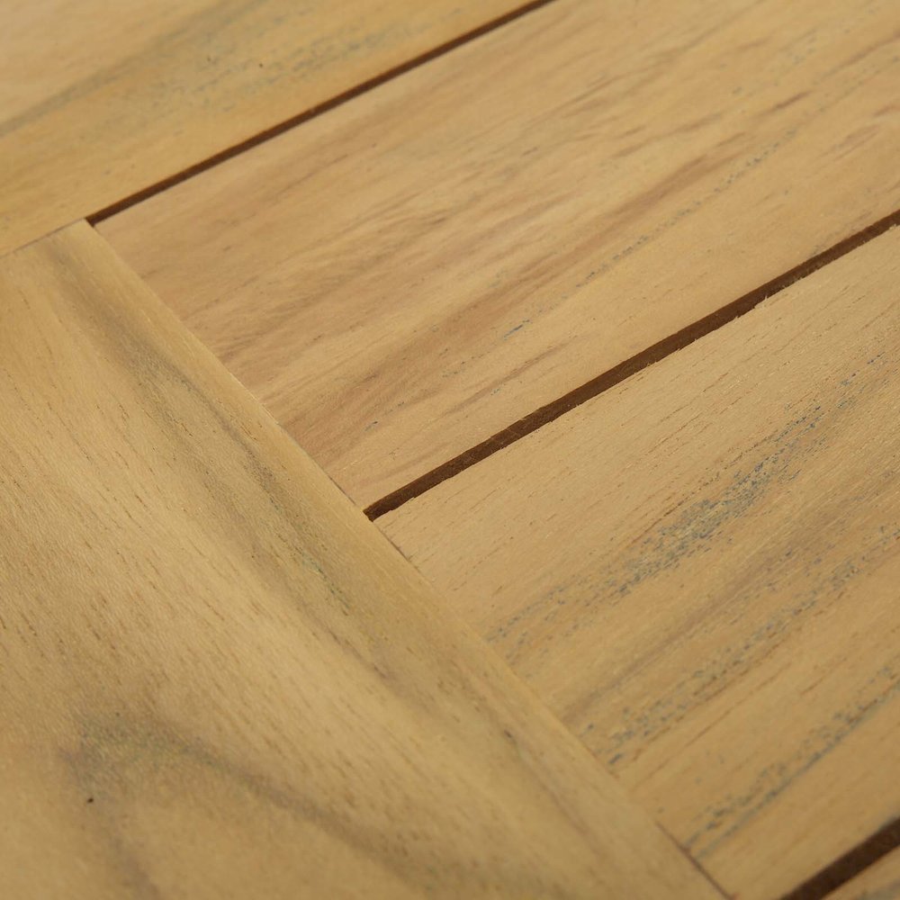 Marina Outdoor Patio Teak Side Table. Picture 4