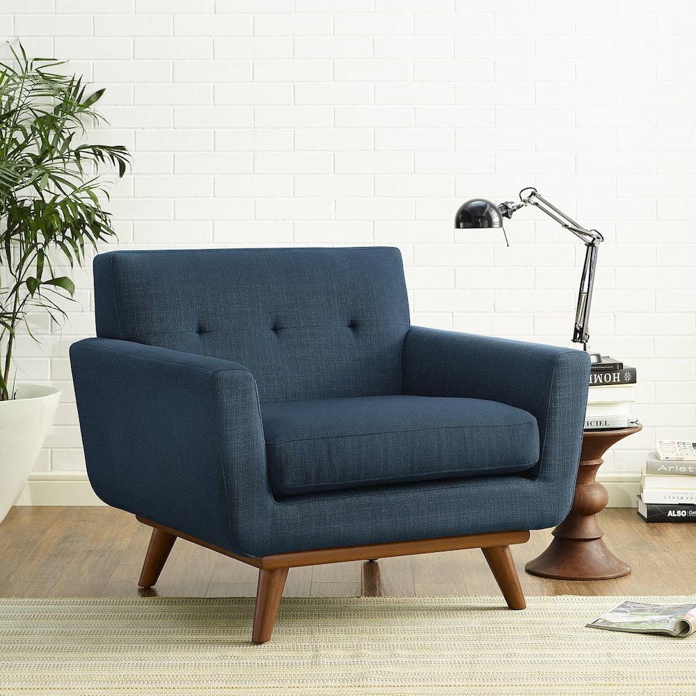 Engage Upholstered Fabric Armchair. Picture 5
