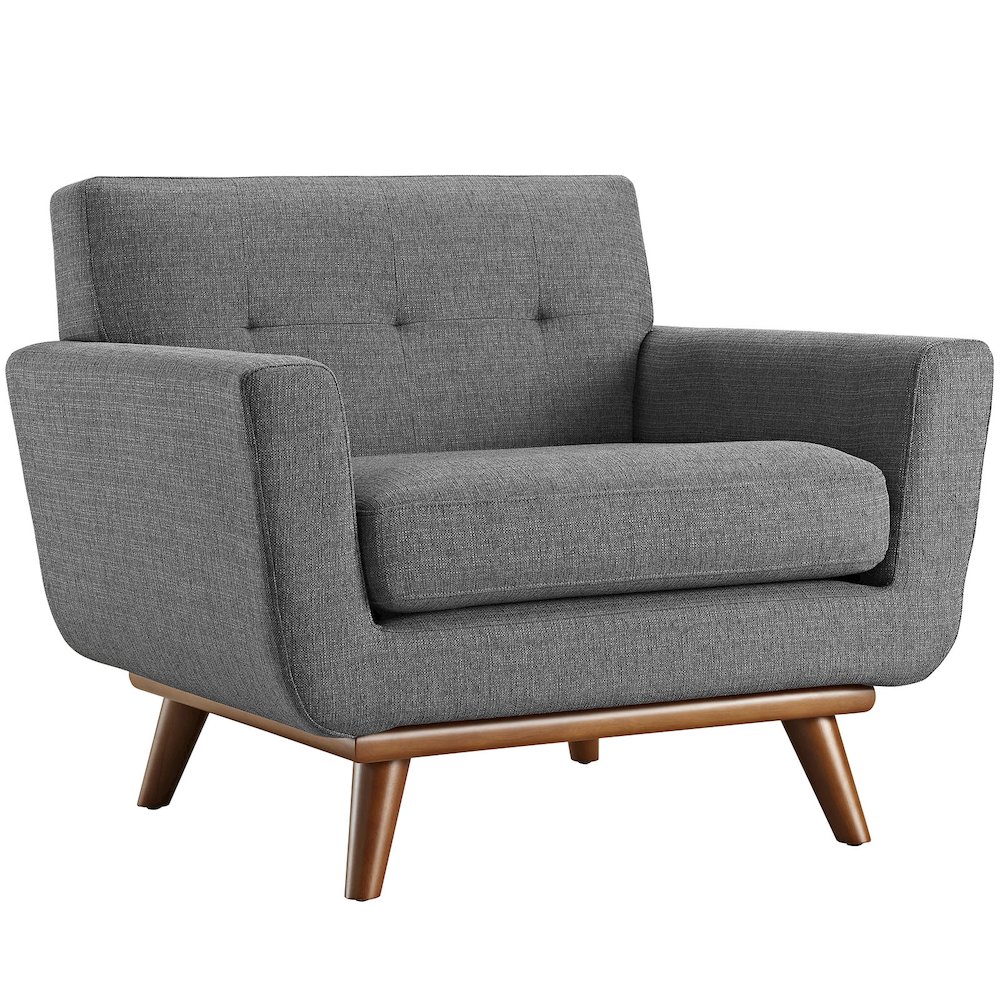 Engage Upholstered Fabric Armchair. Picture 1