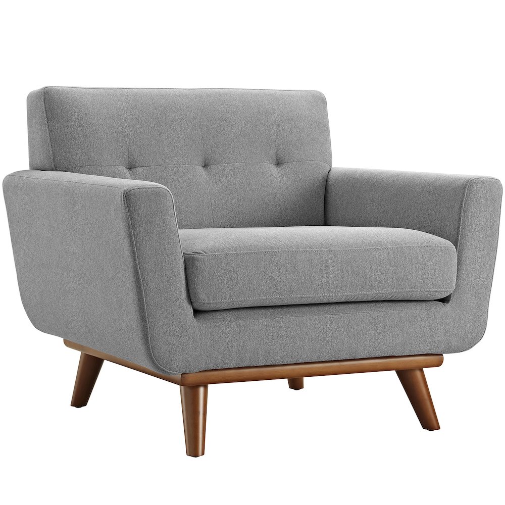 Engage Upholstered Fabric Armchair. Picture 1