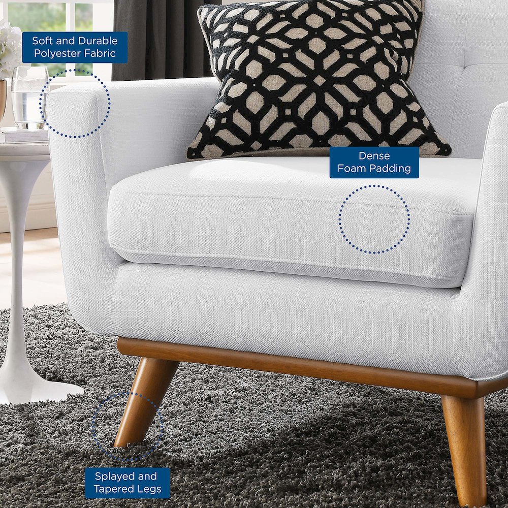 Engage Upholstered Fabric Armchair. Picture 2