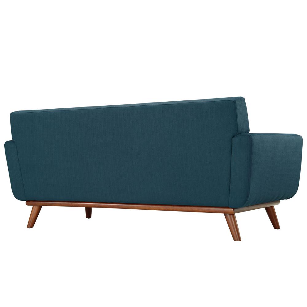 Engage Upholstered Fabric Loveseat. Picture 3