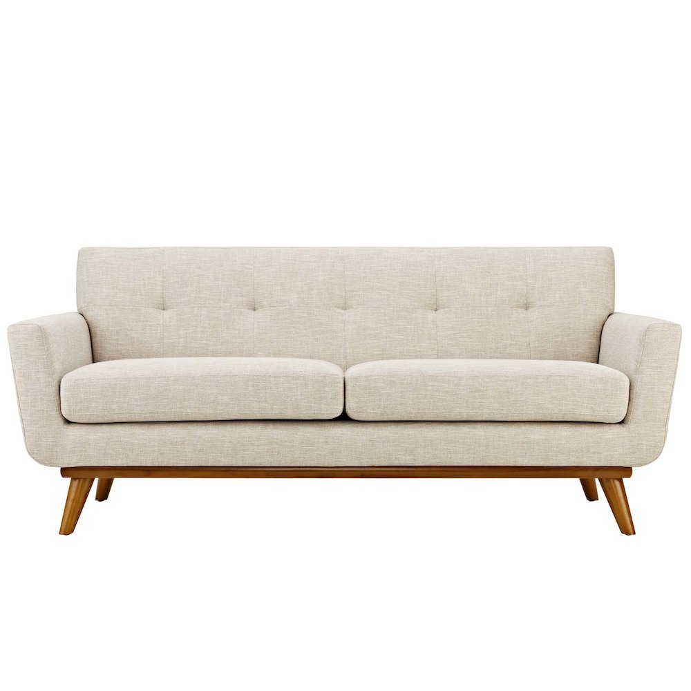 Engage Upholstered Fabric Loveseat. Picture 3