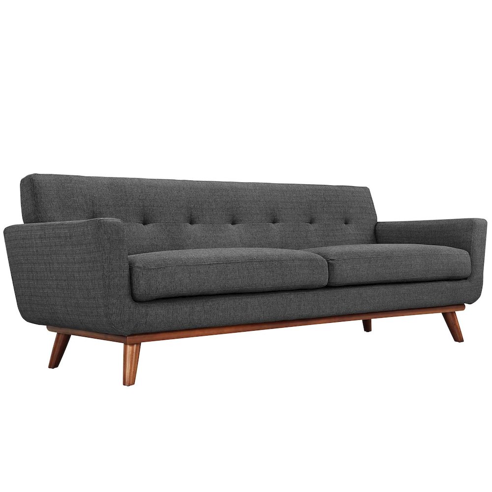 Engage Upholstered Fabric Sofa. Picture 1