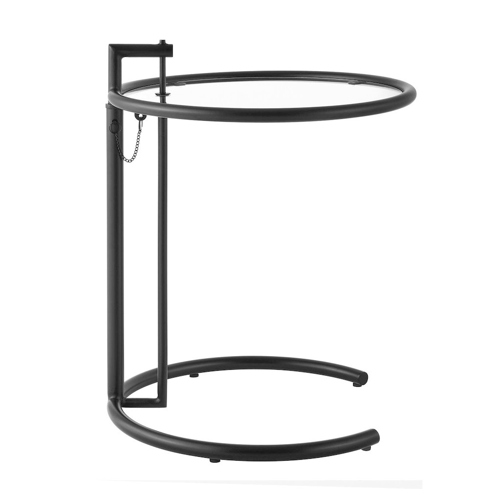 Eileen Gray Metal Side Table. Picture 4