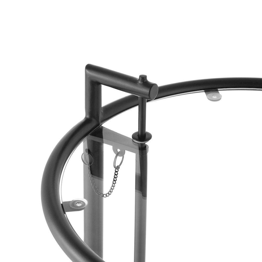 Eileen Gray Metal Side Table. Picture 8