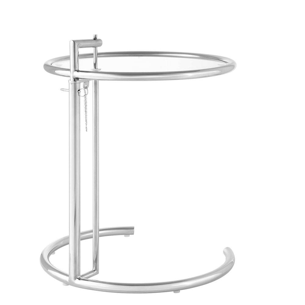 Eileen Gray Metal Side Table. Picture 5