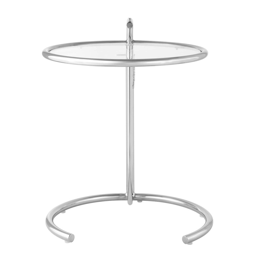 Eileen Gray Metal Side Table. Picture 6