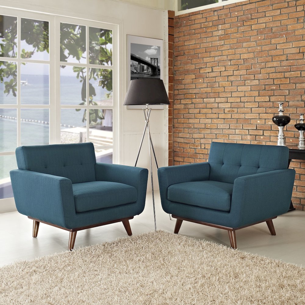 Engage Wood Armchair Set of 2. Picture 5