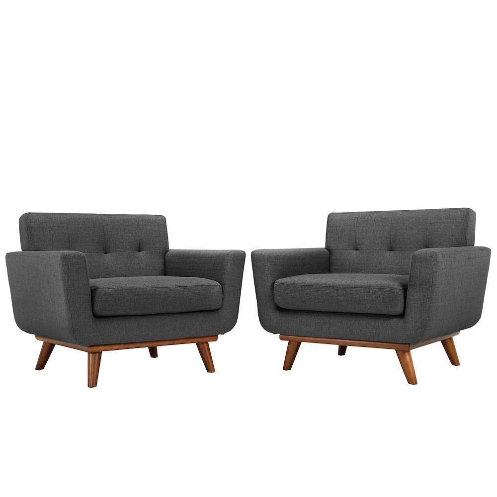 Engage Wood Armchair Set of 2. Picture 1