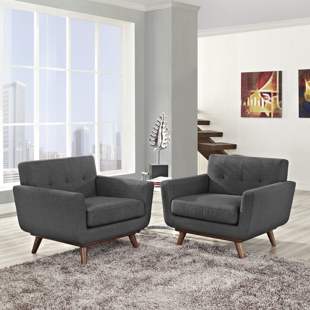 Engage Wood Armchair Set of 2. Picture 5