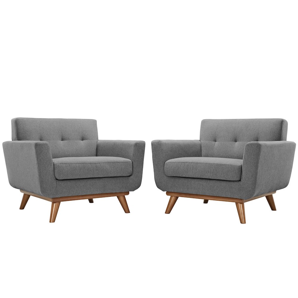 Engage Wood Armchair Set of 2. Picture 1