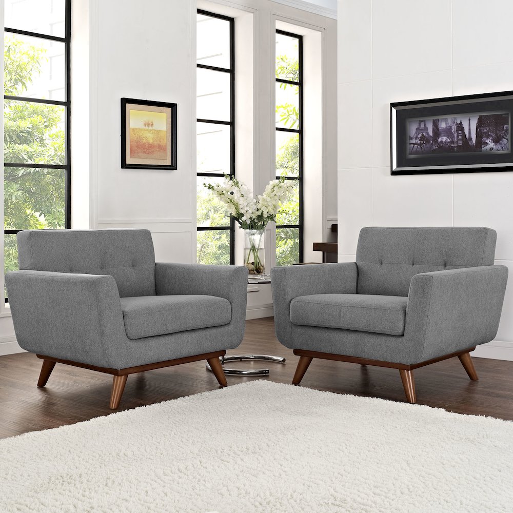 Engage Wood Armchair Set of 2. Picture 4