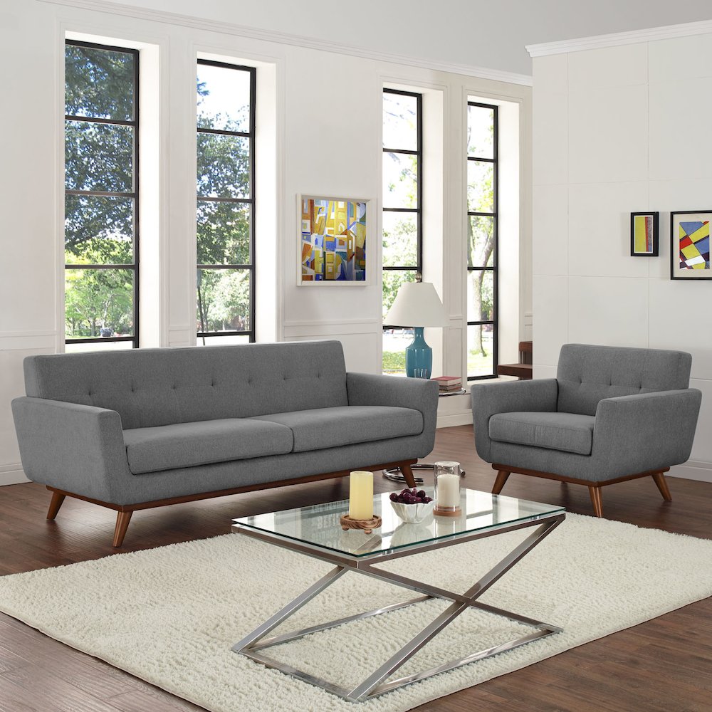 Engage Armchair and Sofa Set of 2. Picture 7
