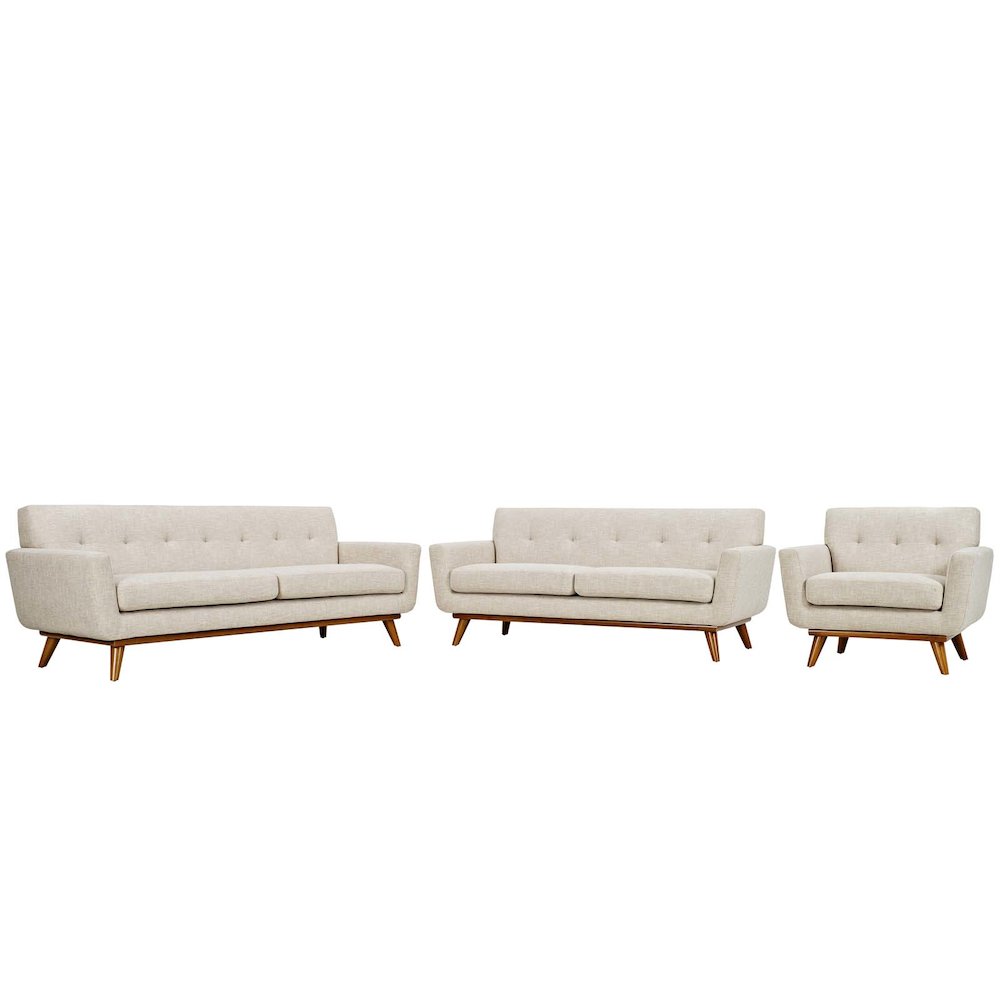 Engage Sofa Loveseat and Armchair Set of 3. Picture 1