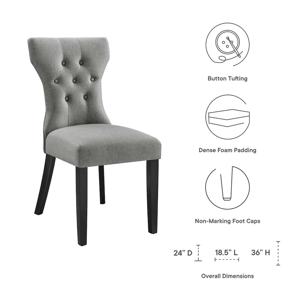 Silhouette Dining Side Chair. Picture 2