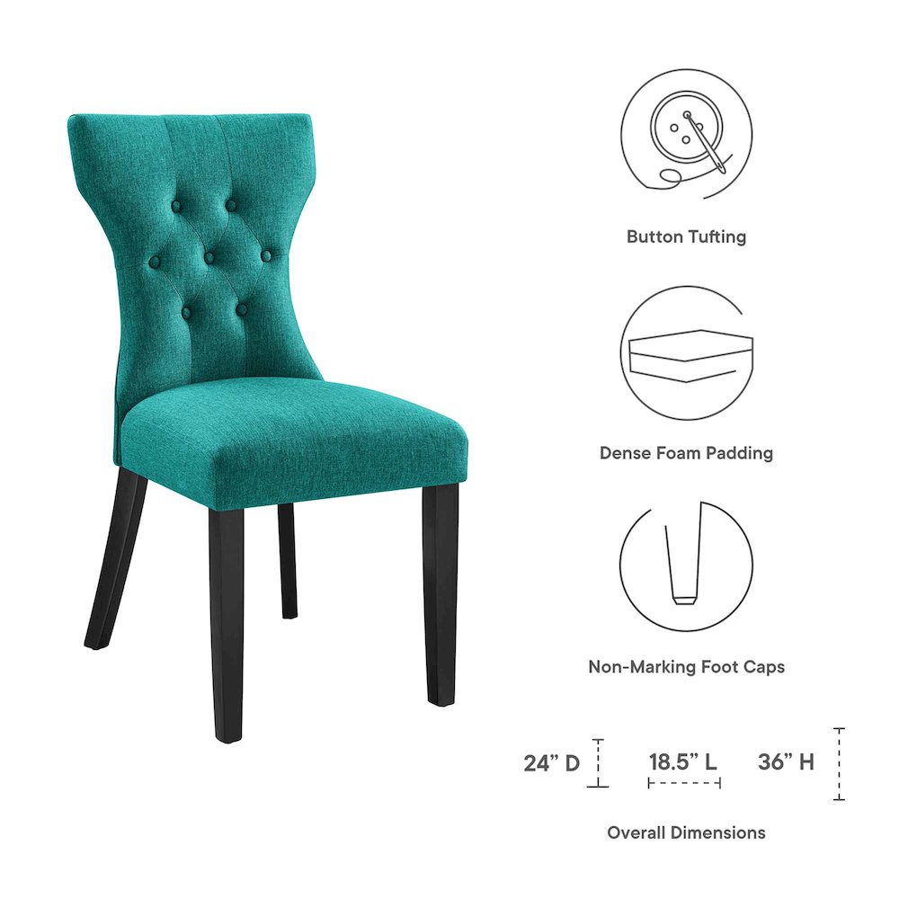 Silhouette Dining Side Chair. Picture 2