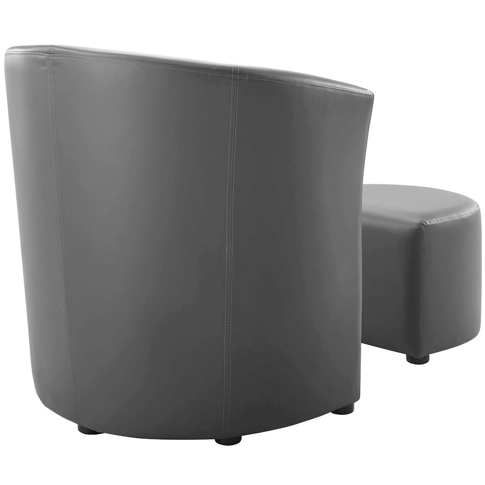 Divulge Armchair and Ottoman. Picture 4