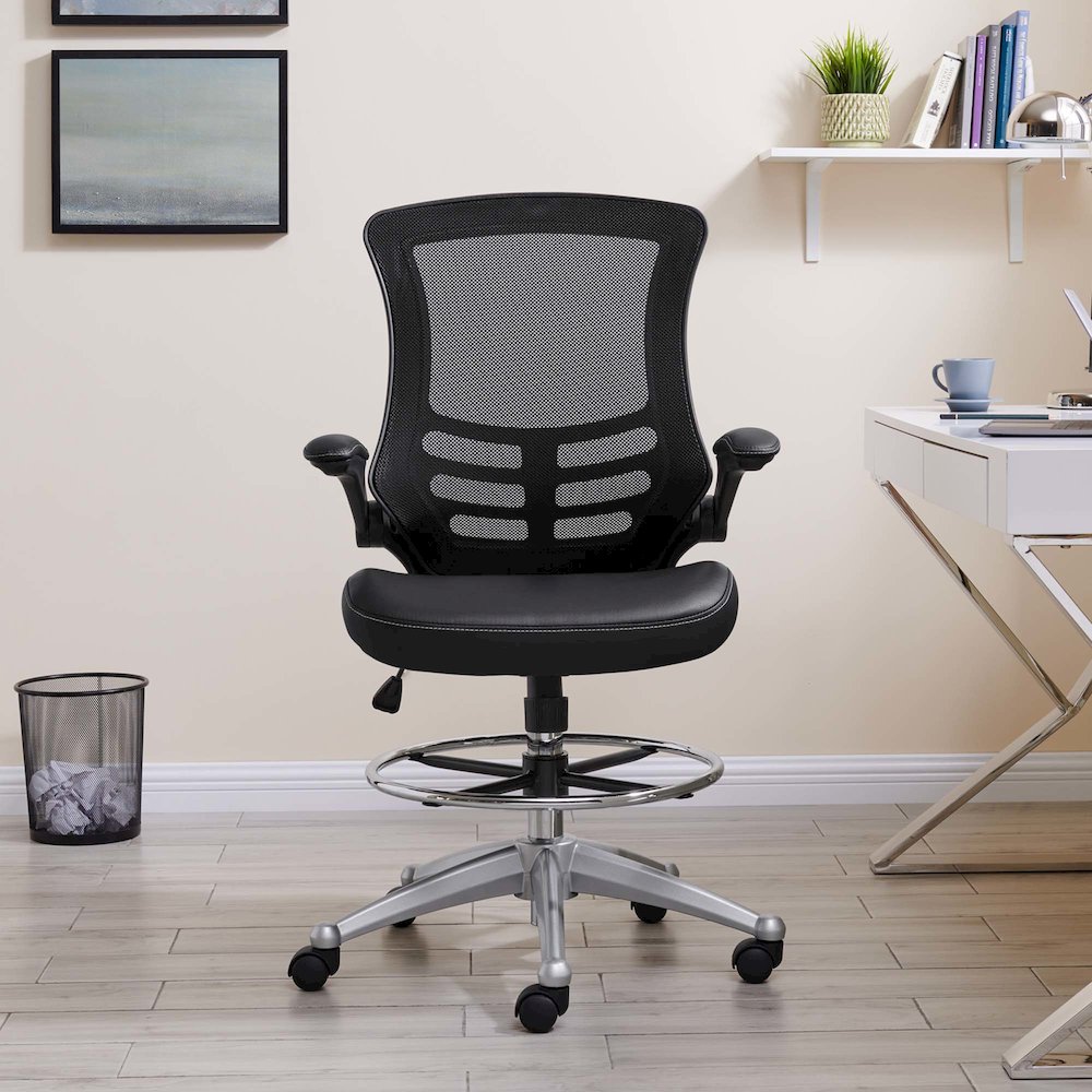 Attainment Vinyl Drafting Chair. Picture 11