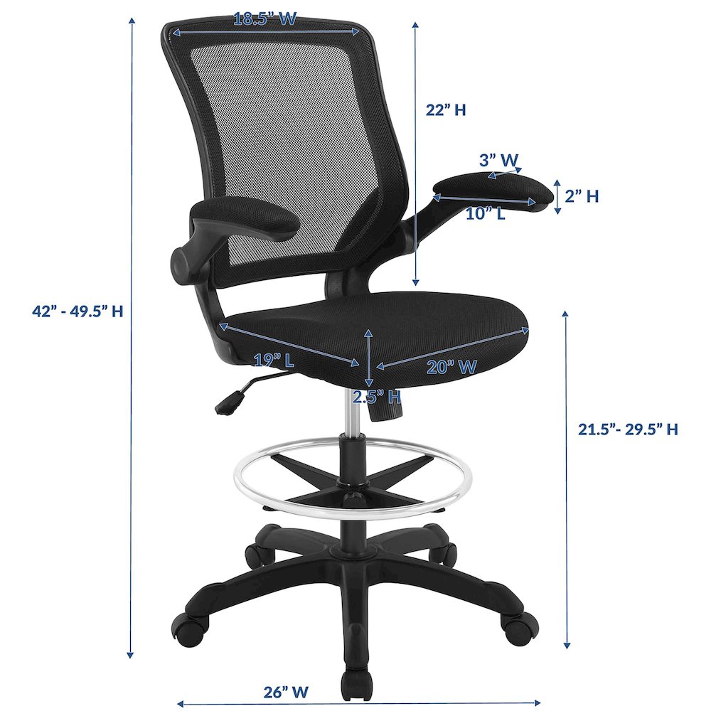 Veer Drafting Chair. Picture 4