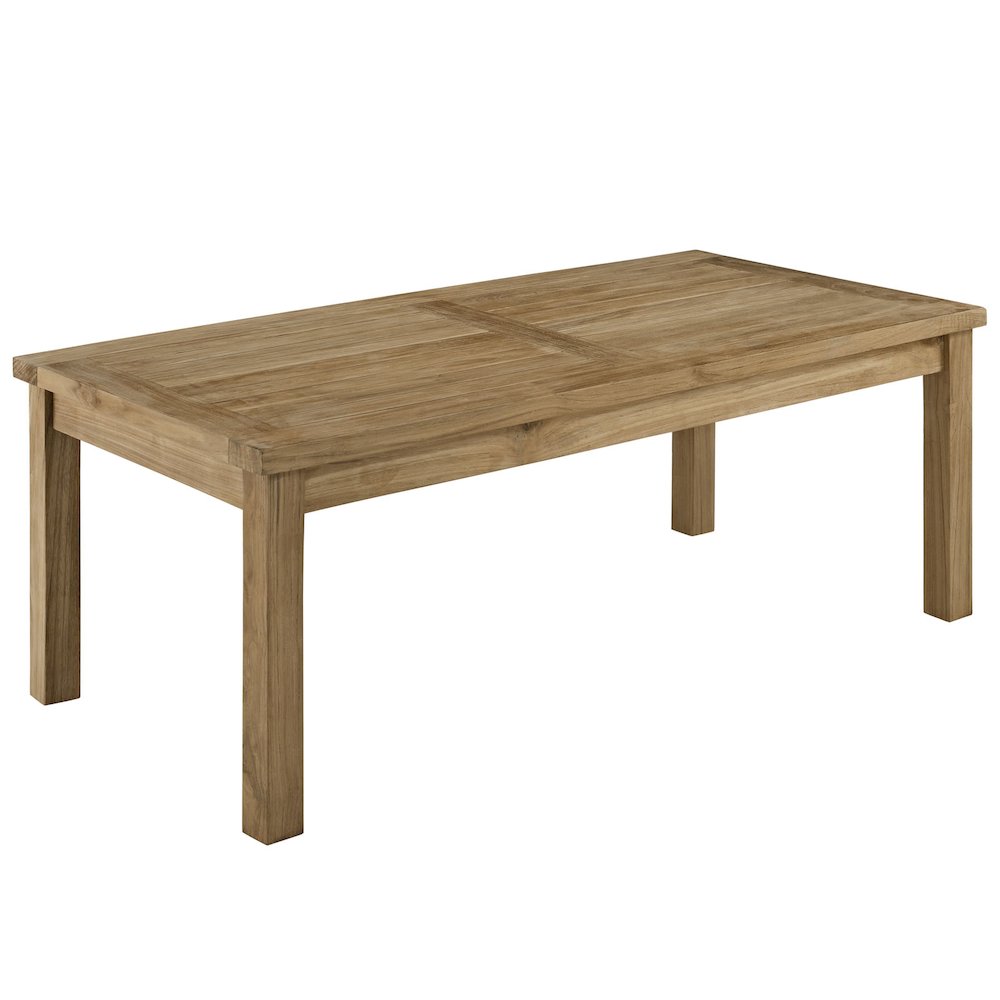 Marina 4 Piece Outdoor Patio Teak Set. Picture 4