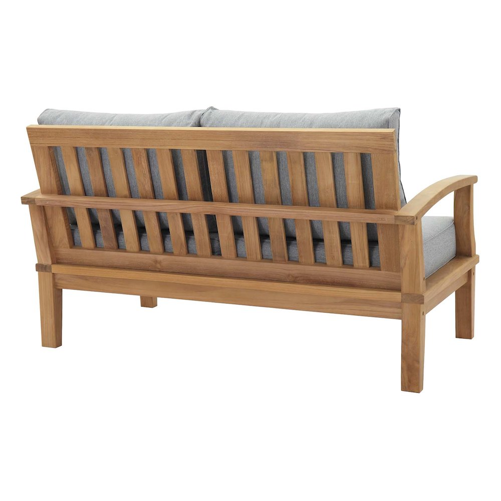 Marina 5 Piece Outdoor Patio Teak Set. Picture 7