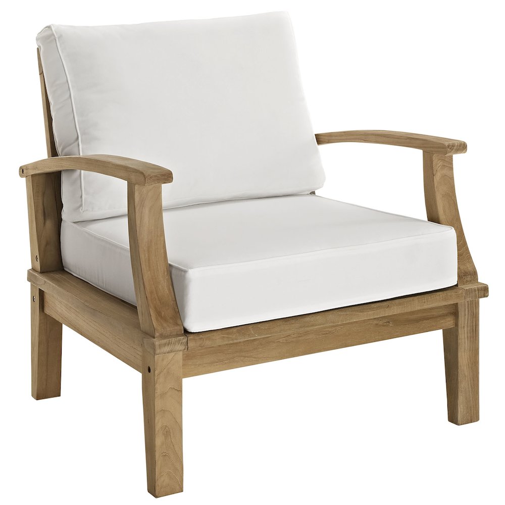 Marina 7 Piece Outdoor Patio Teak Set. Picture 2