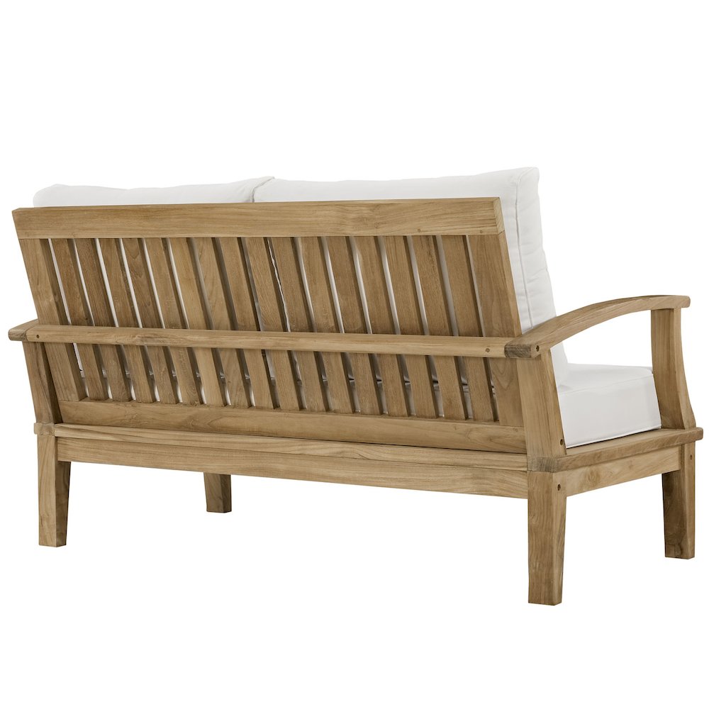 Marina 7 Piece Outdoor Patio Teak Set. Picture 8