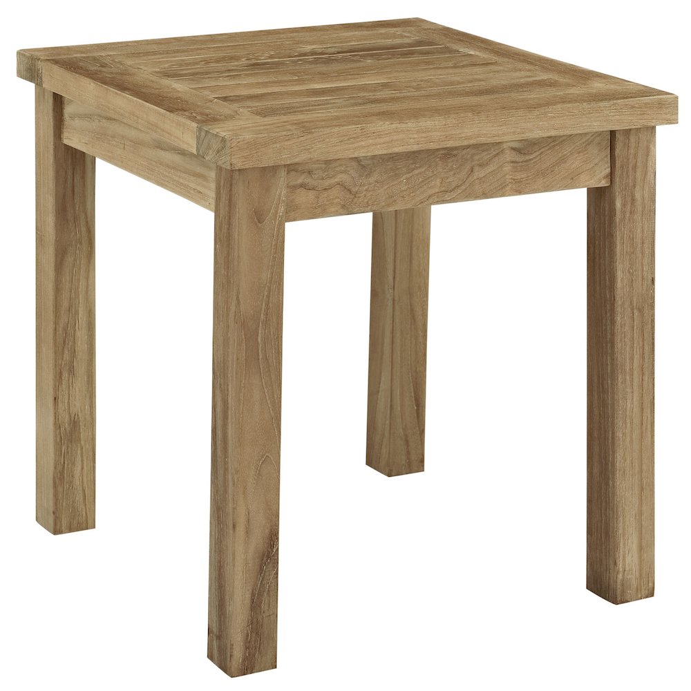 Marina 7 Piece Outdoor Patio Teak Set. Picture 6