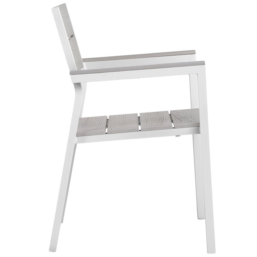 Maine Dining Outdoor Patio Armchair. Picture 2