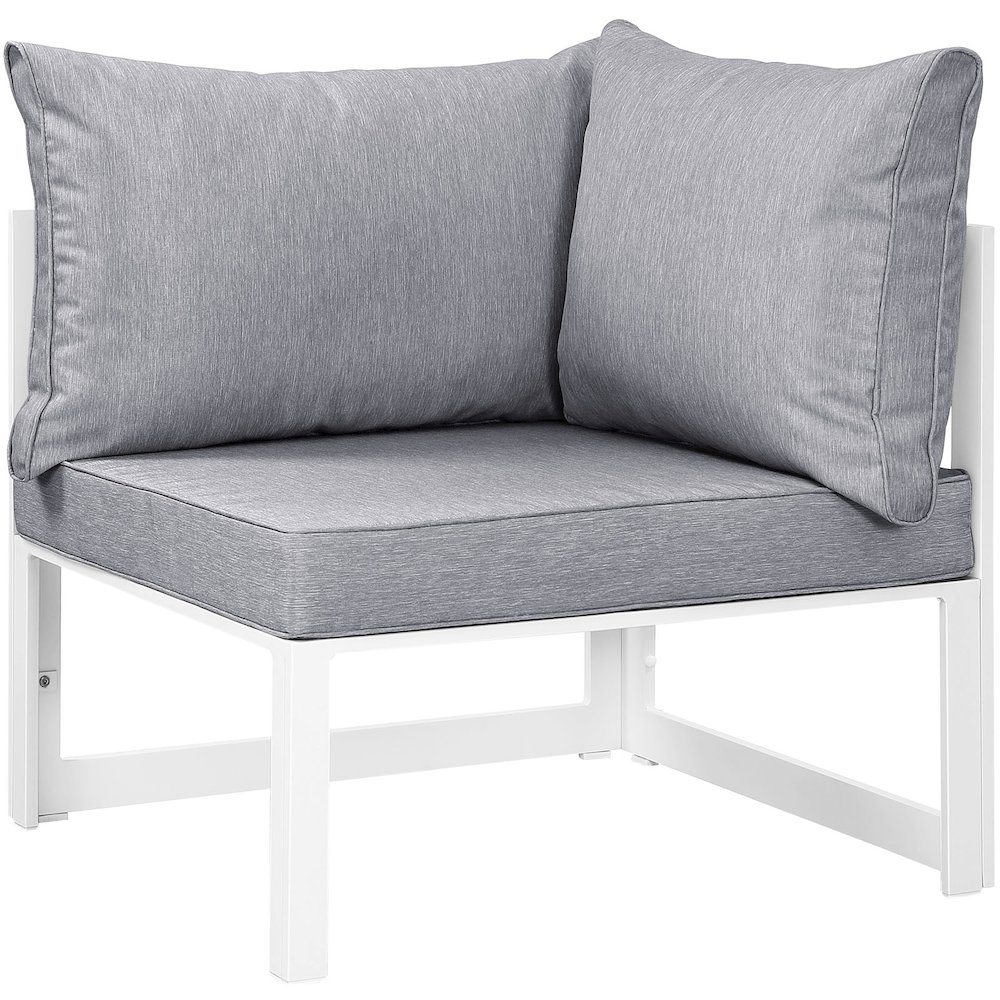Fortuna Corner Outdoor Patio Armchair. Picture 3