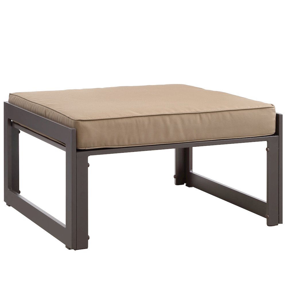 Fortuna Outdoor Patio Ottoman. Picture 1