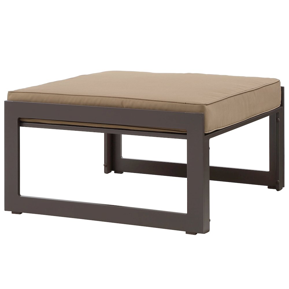 Fortuna Outdoor Patio Ottoman. Picture 3