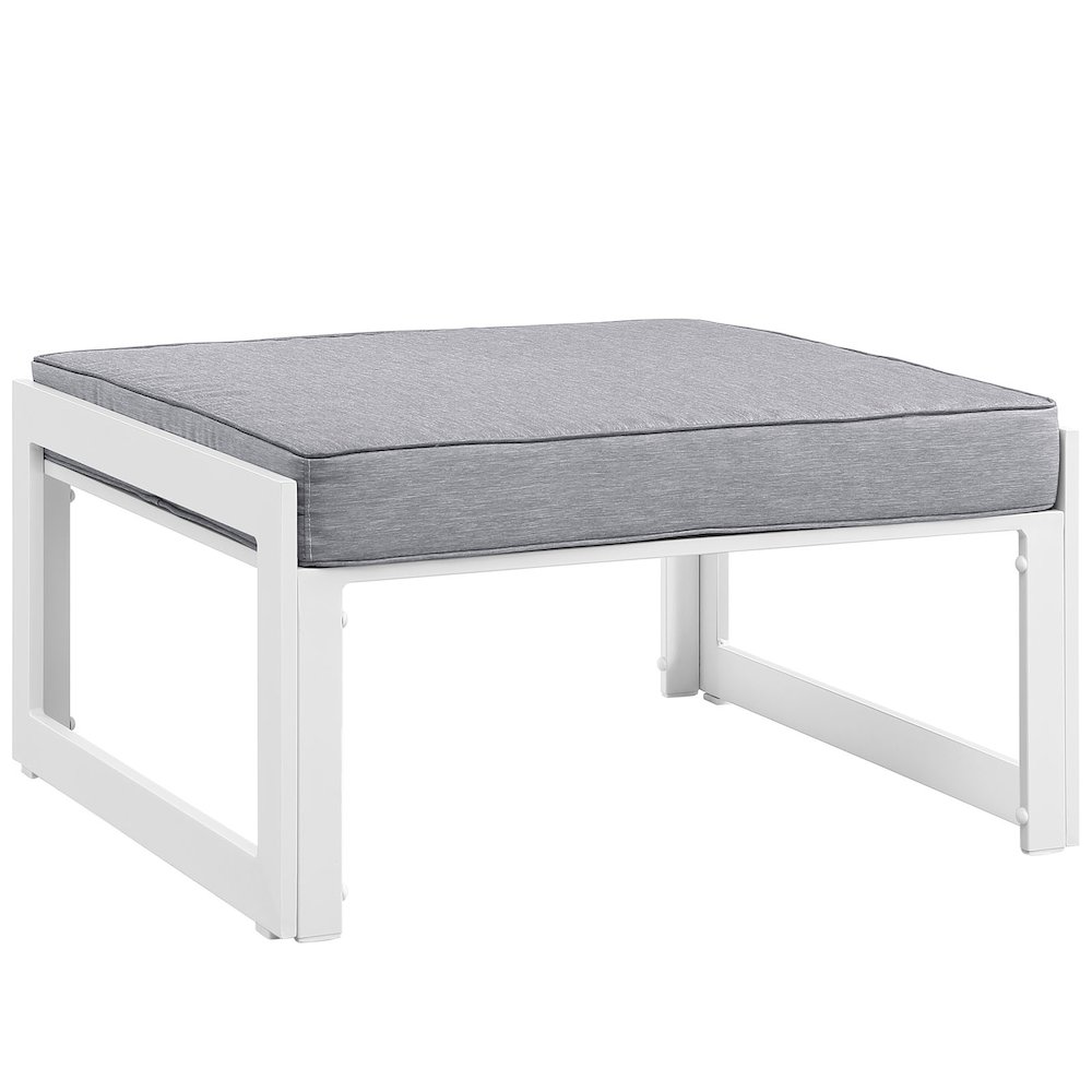 Fortuna Outdoor Patio Ottoman. Picture 1