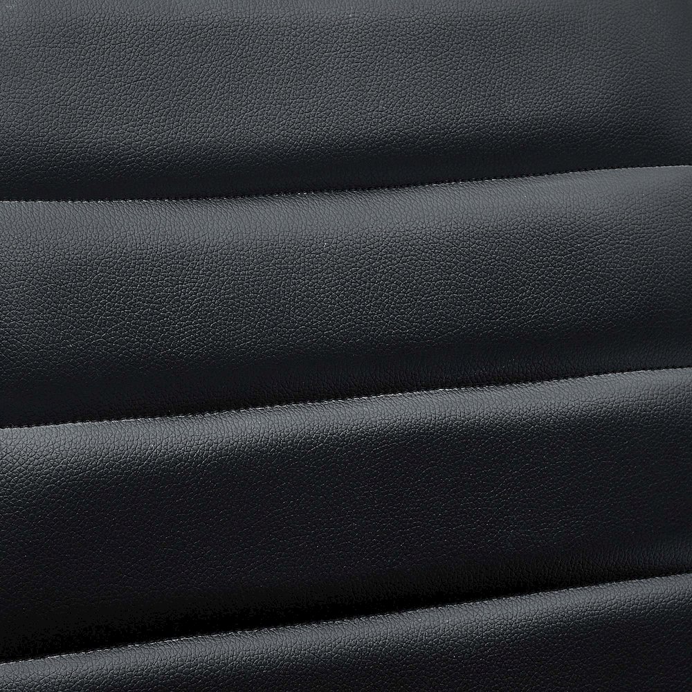 Ripple Armless Mid Back Vinyl Office Chair. Picture 9