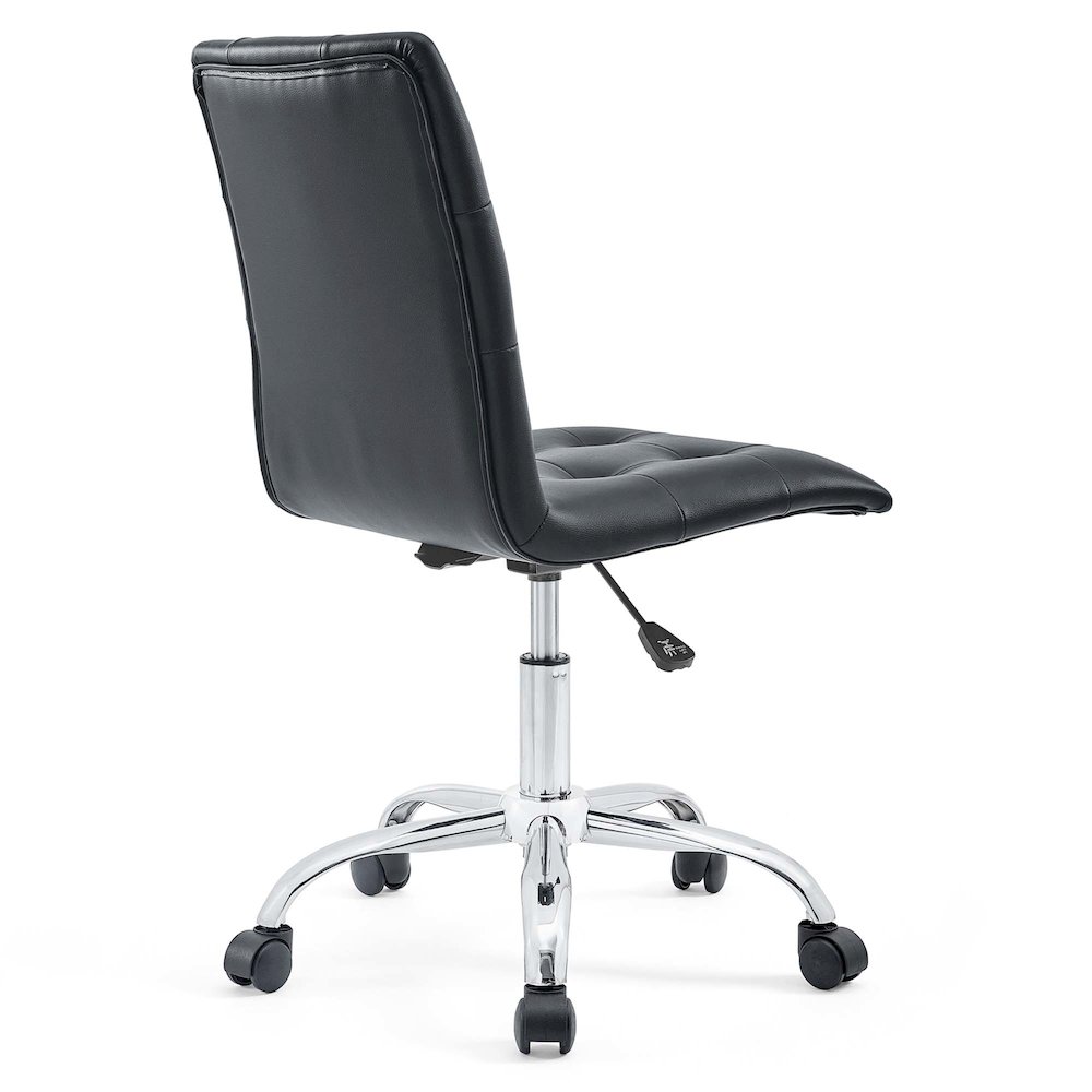 Prim Armless Mid Back Office Chair. Picture 6