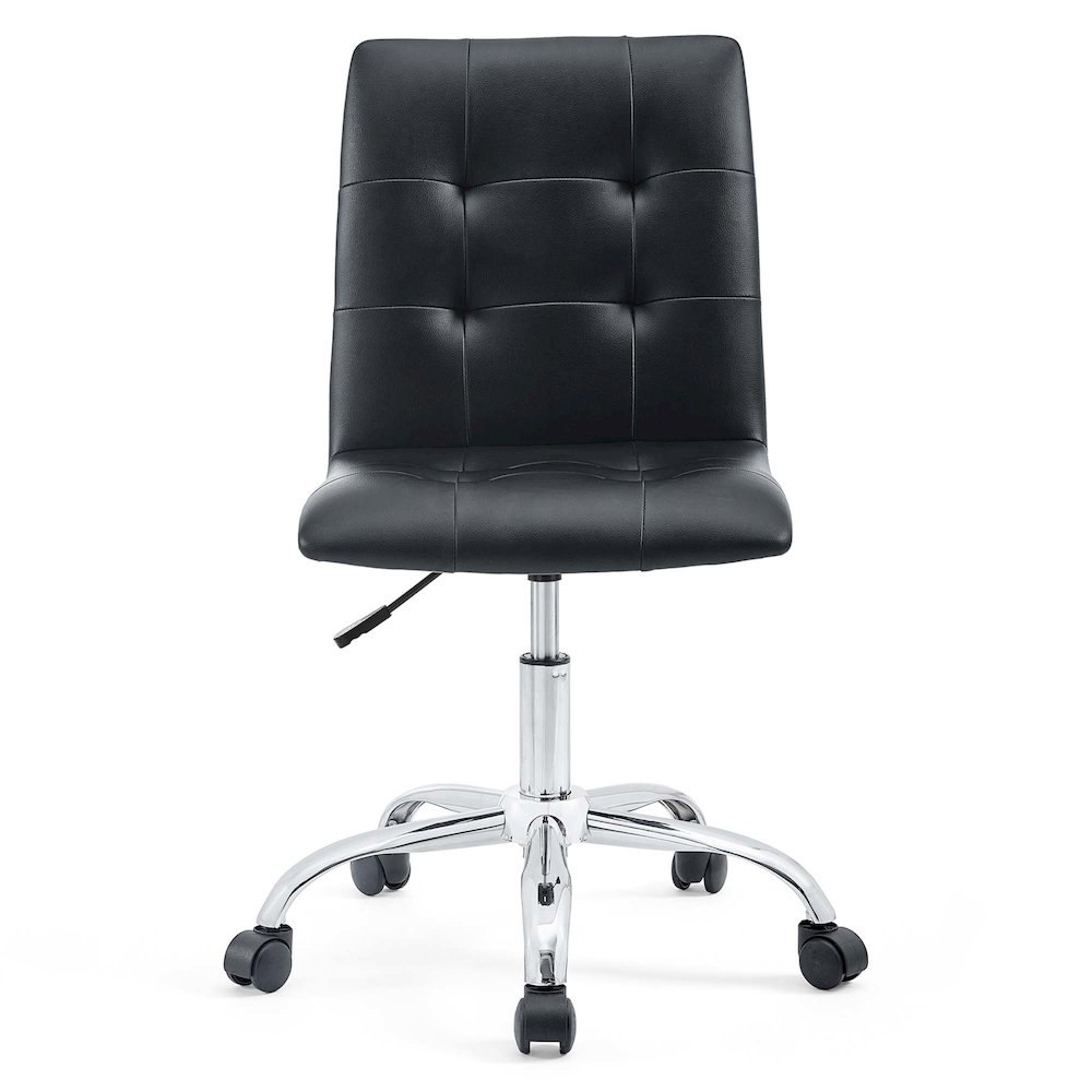 Prim Armless Mid Back Office Chair. Picture 7