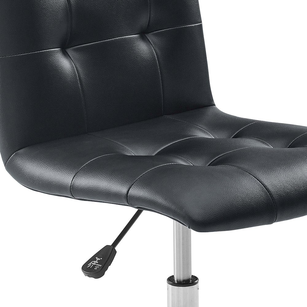 Prim Armless Mid Back Office Chair. Picture 8