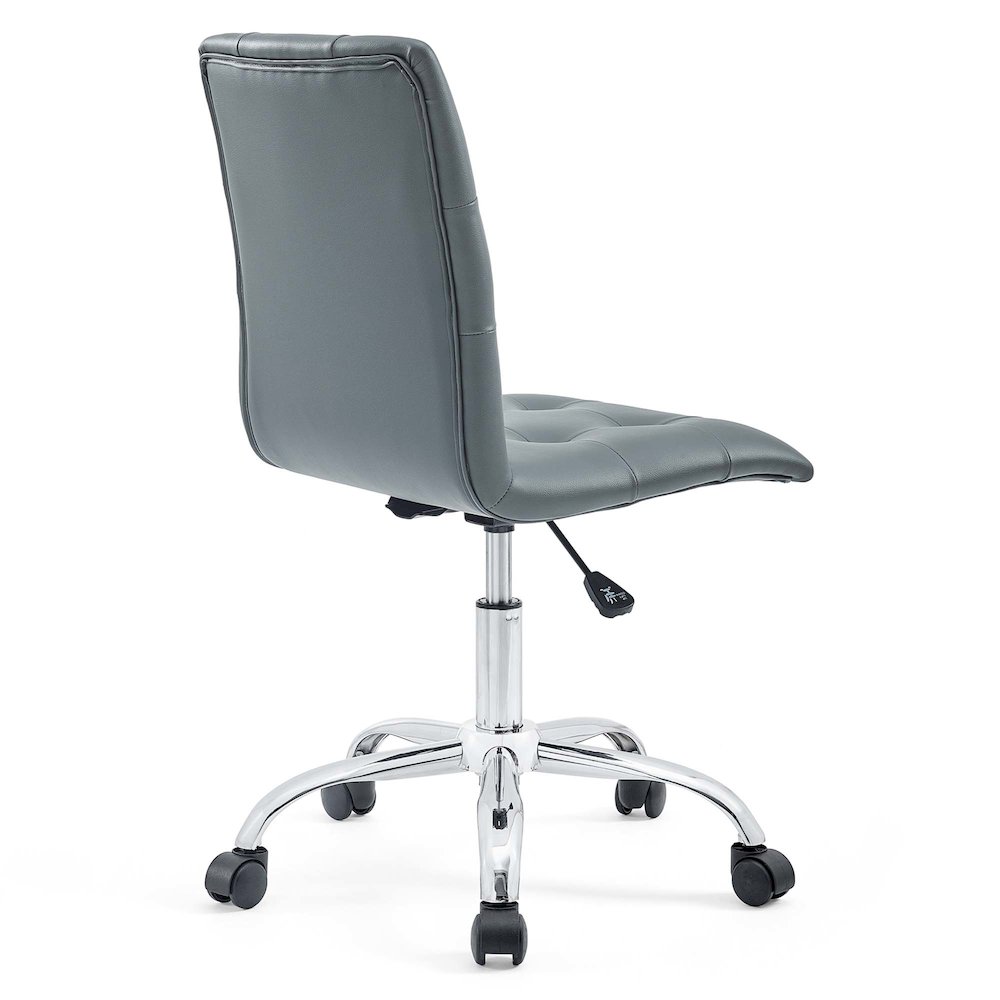 Prim Armless Mid Back Office Chair. Picture 6