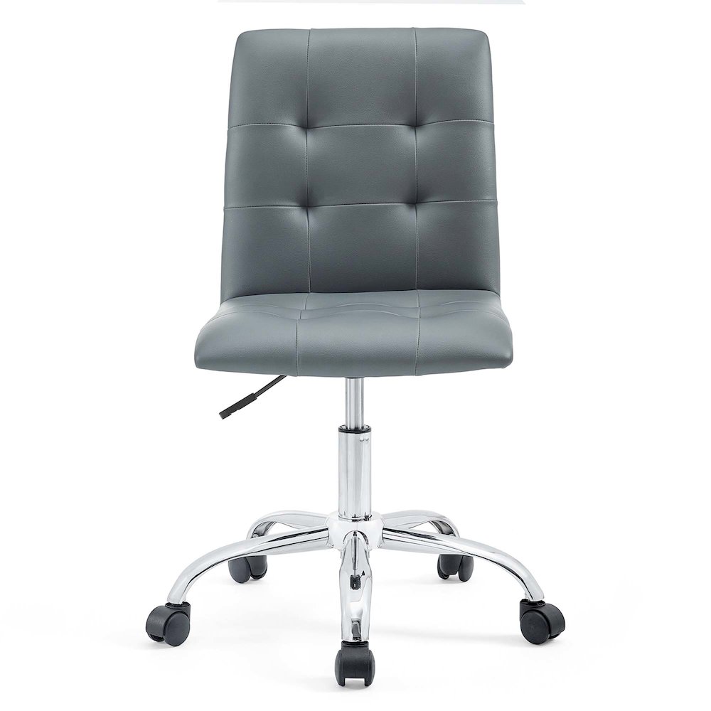 Prim Armless Mid Back Office Chair. Picture 7
